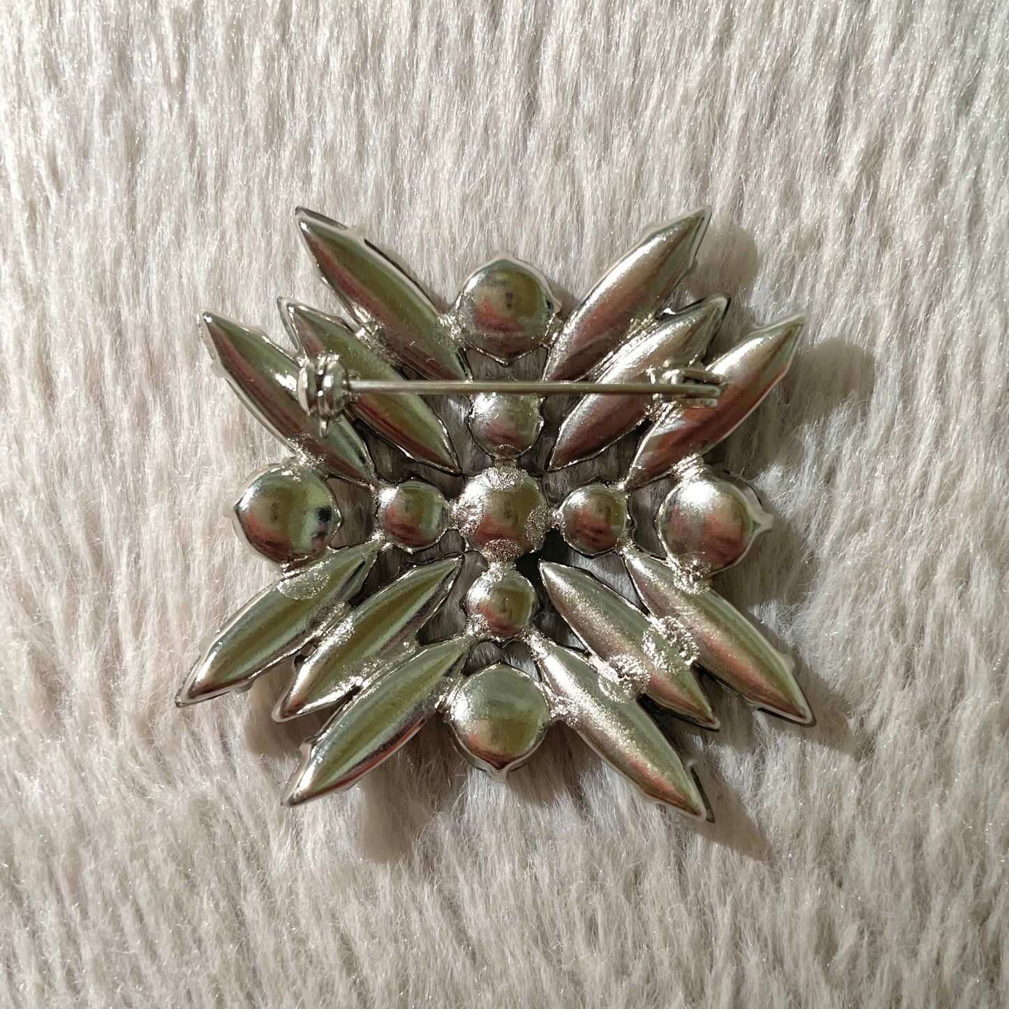 Silver brooch