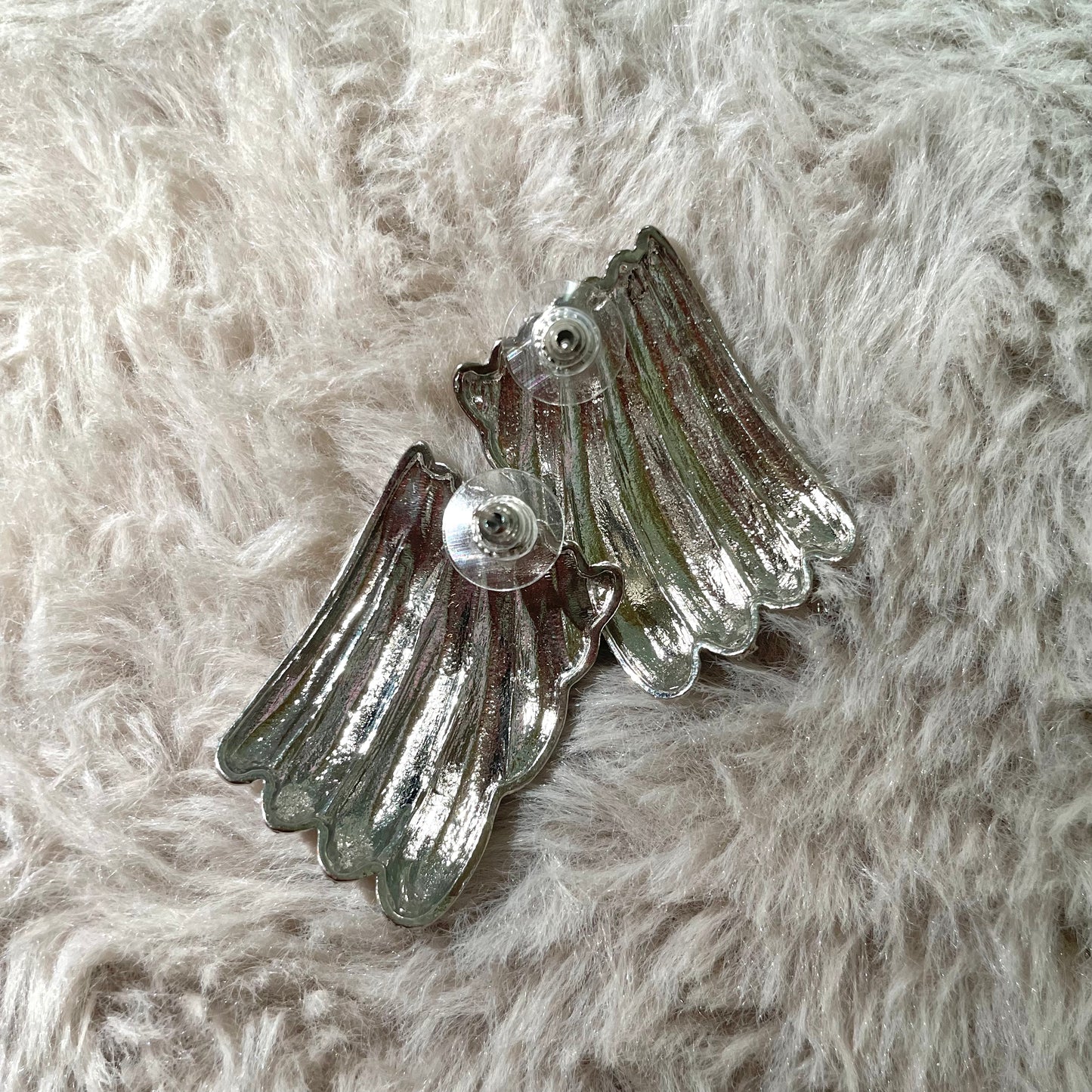 Silver earring