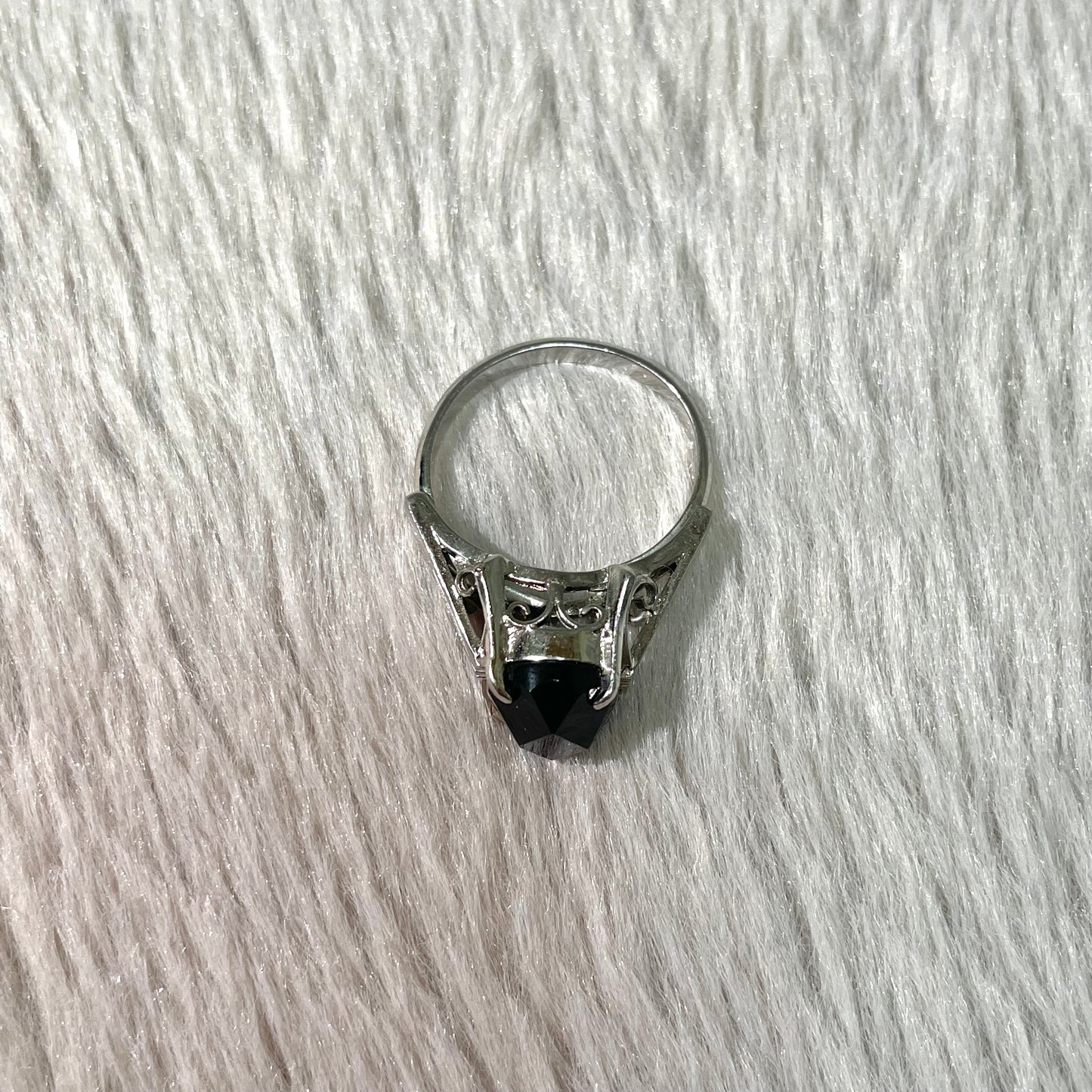 Black Jewelry Ring
