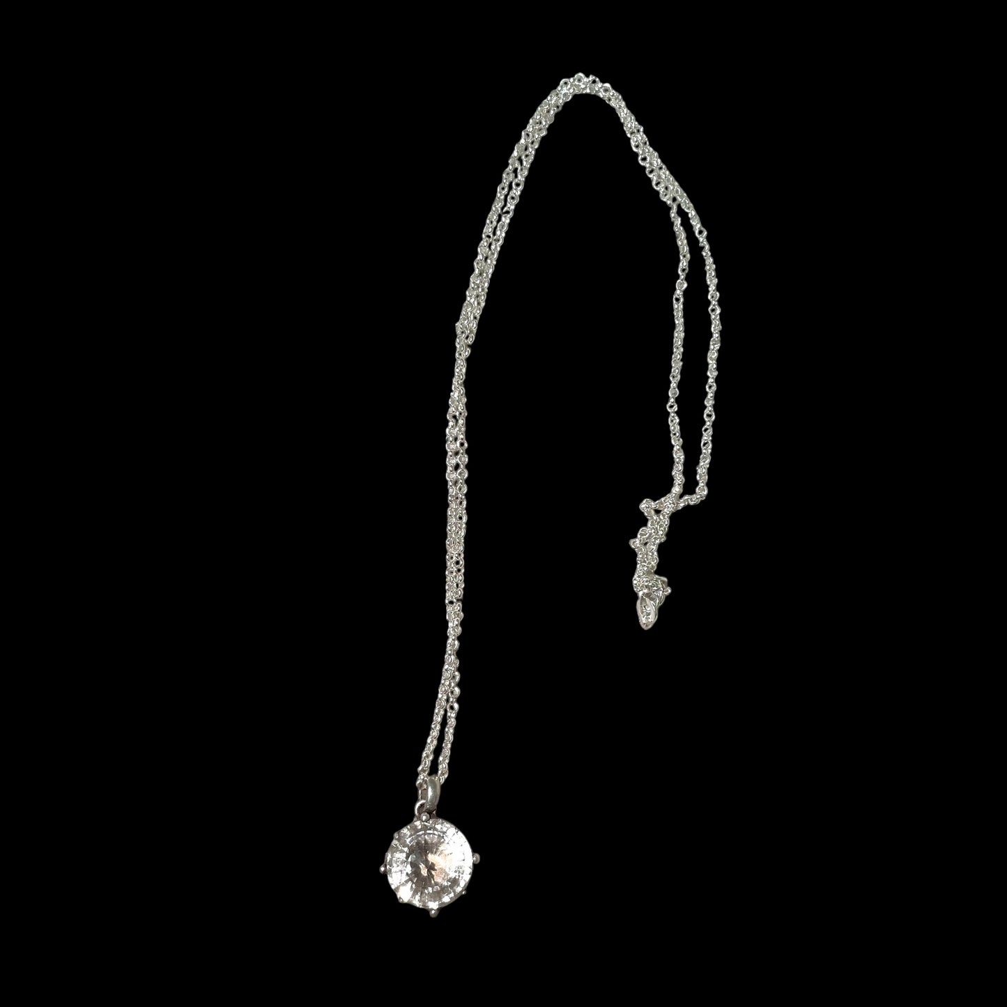 Diamond-style necklace