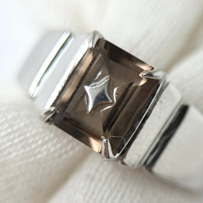 [ smoky quartz ] telescope silver