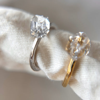 [ herkimer diamond ] churros silver