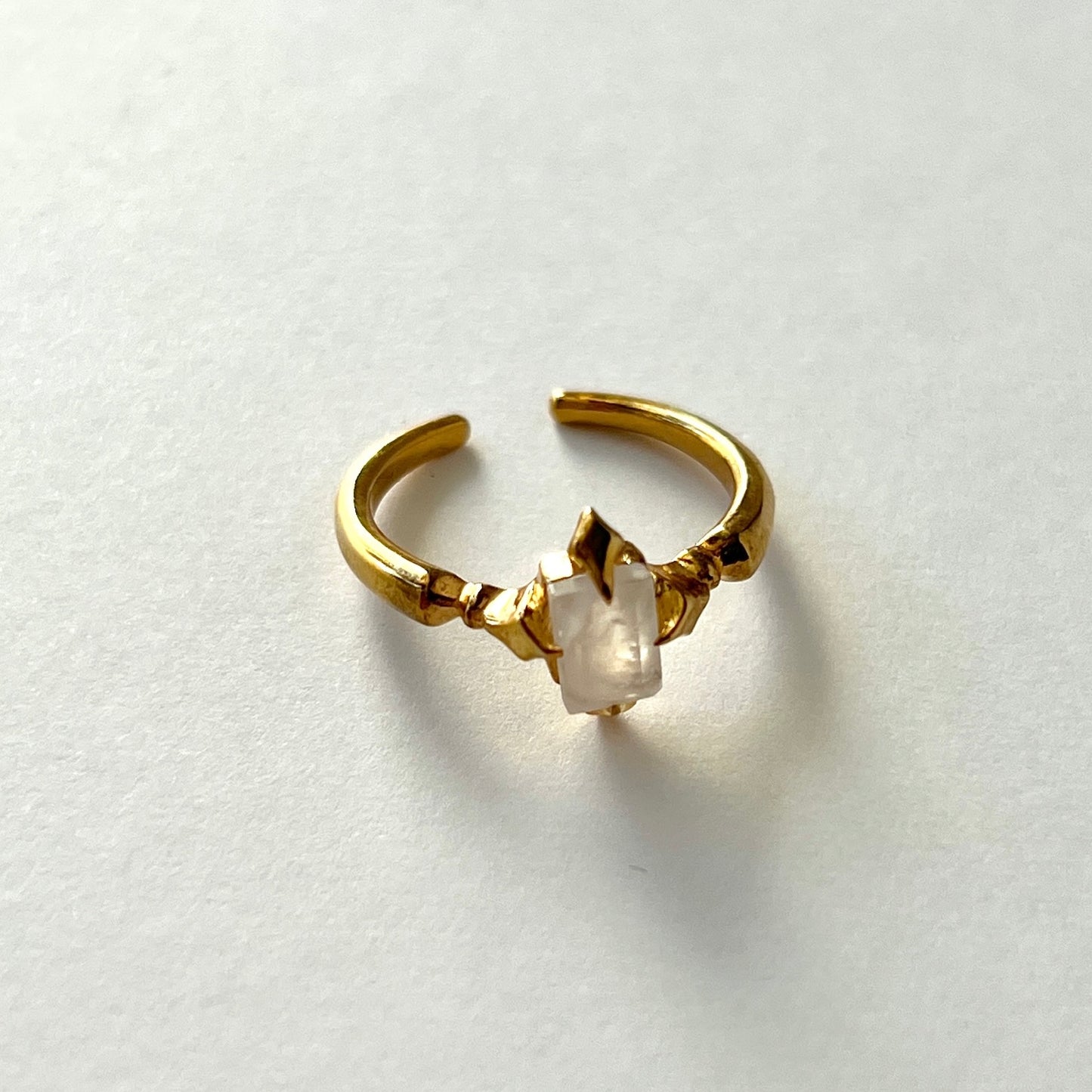 [ rainbow moon stone ] polaris gold