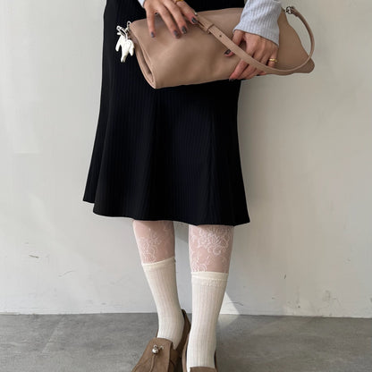 【Beige】suede flap loafer【サンプル品(返品不可)】