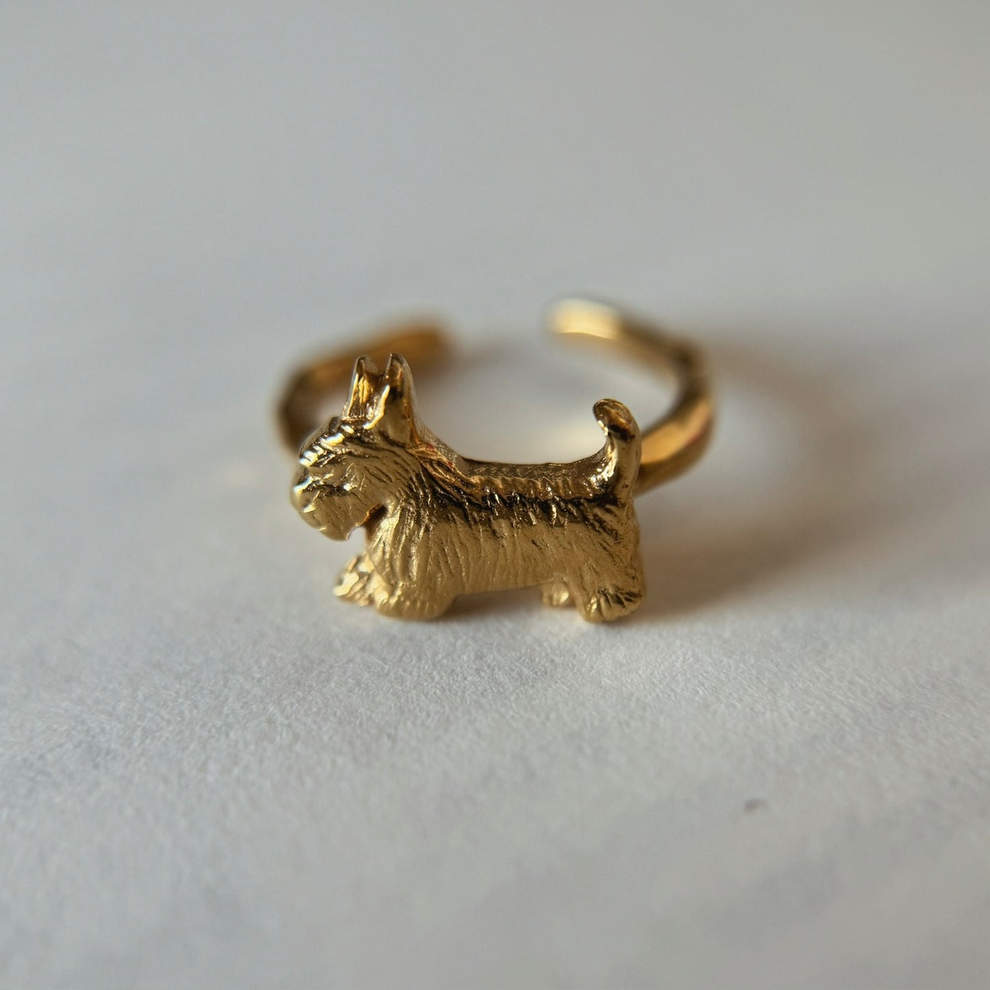 [ gold ] terrier pinky [ free size ]