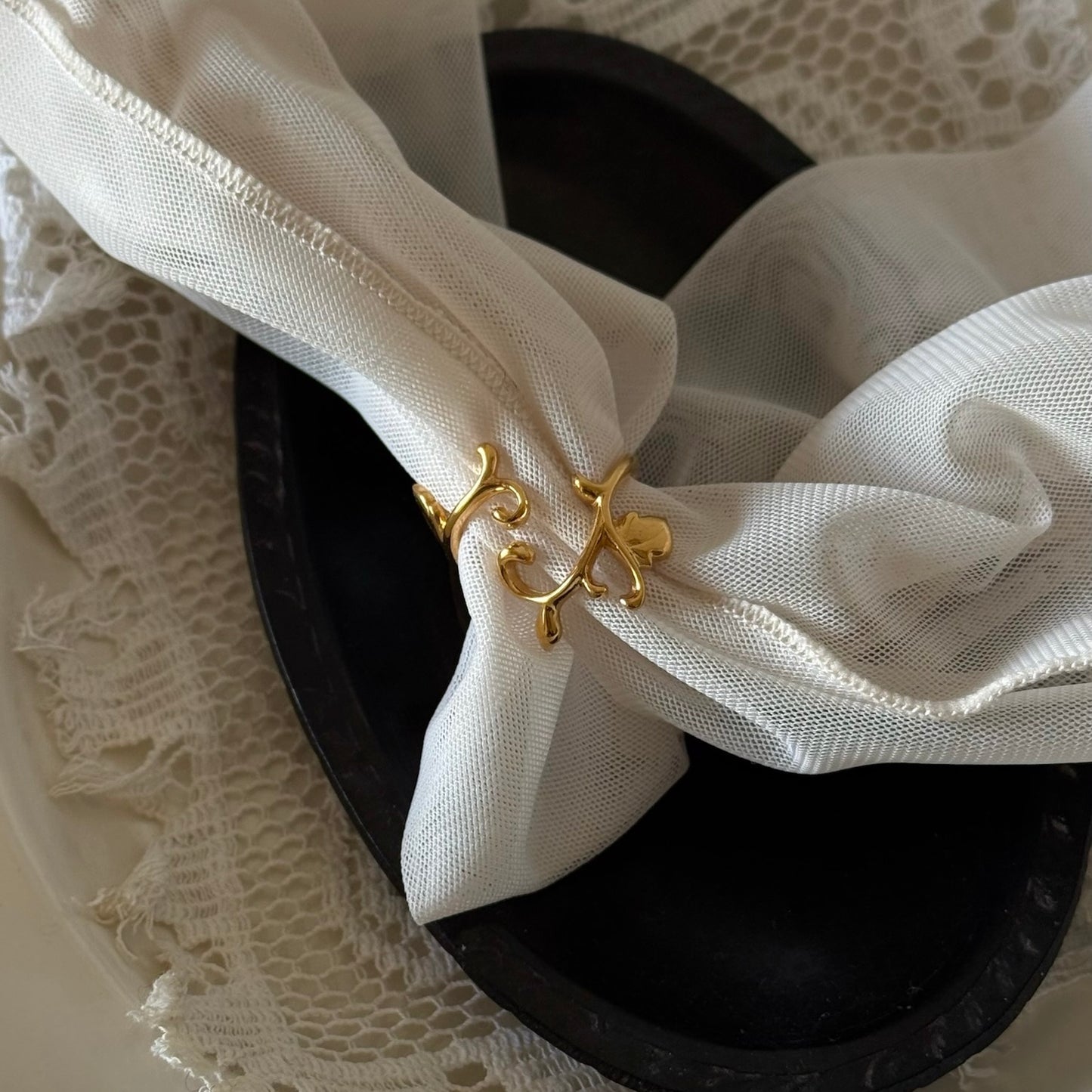 [ gold ] ivy ring [ free size ]