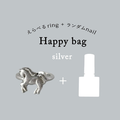 [SILVER] PONY PINKY | HAPPY BAG