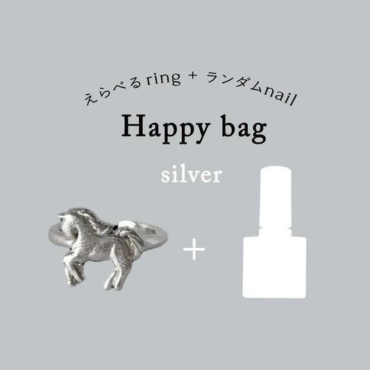 [SILVER] PONY PINKY | HAPPY BAG