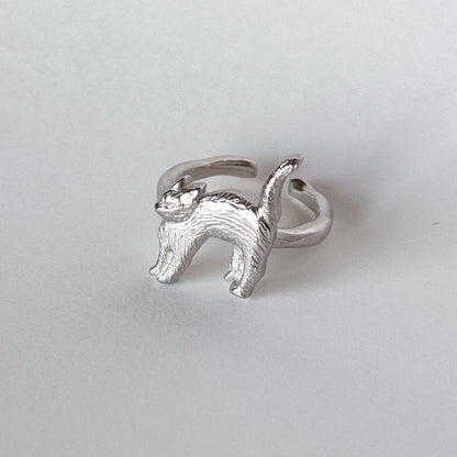 [ silver ] cat pinky [ free size ]