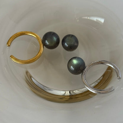 [ labradorite ] churros gold