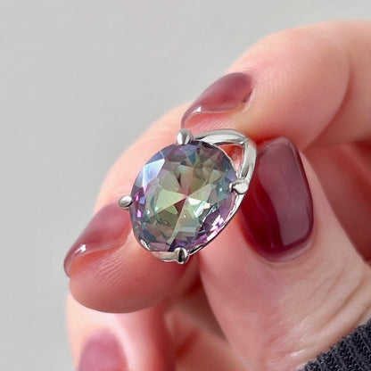 [ mystic quartz ] reine pinky silver