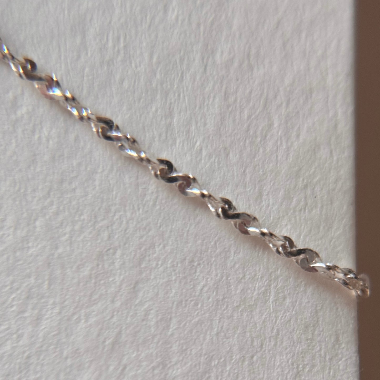 [ SV925 ] twisted chain necklace