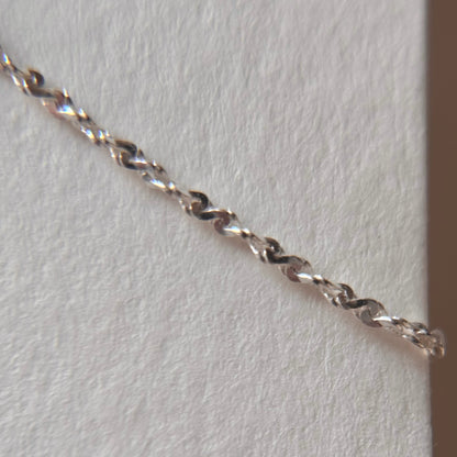 [ SV925 ] twisted chain necklace