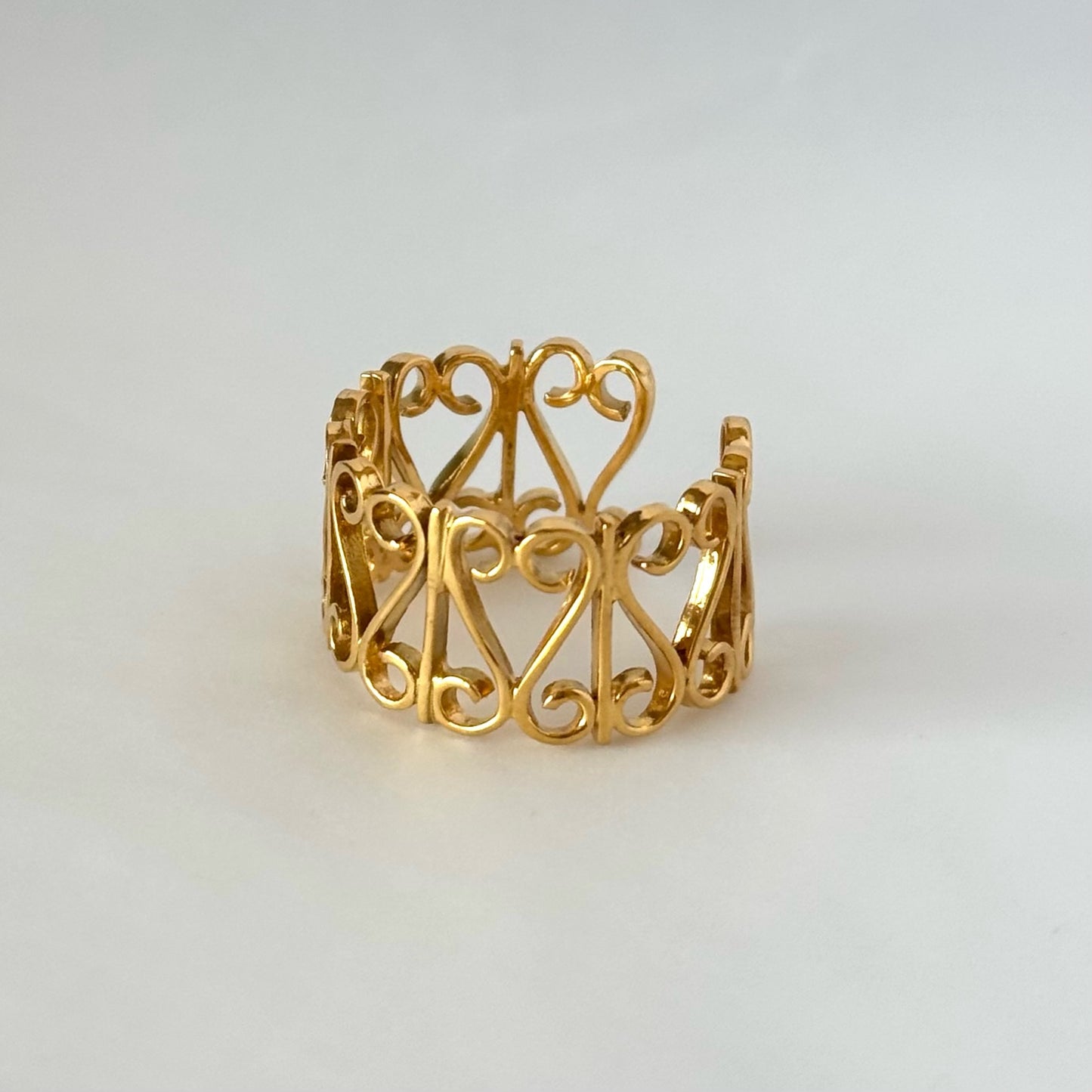 [ gold ] garden heart [ free size ]