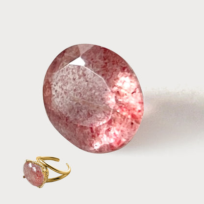 [ pink epidote  ] reine -pinky gold