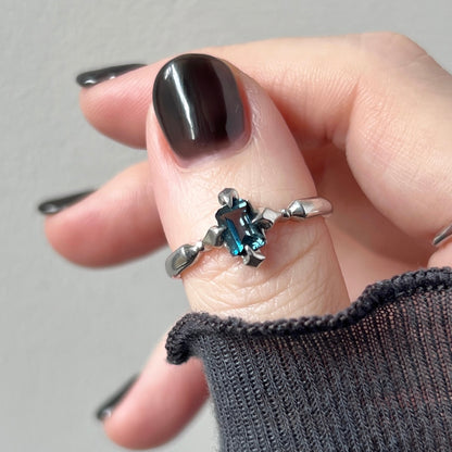 [ london blue topaz ] polaris silver