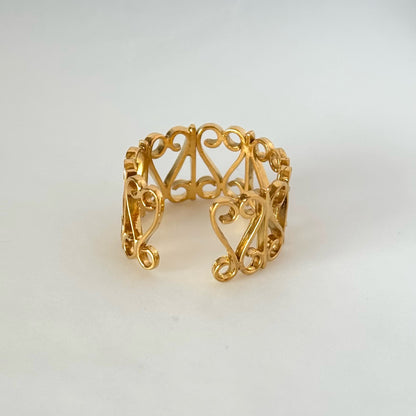 [ gold ] garden heart [ free size ]