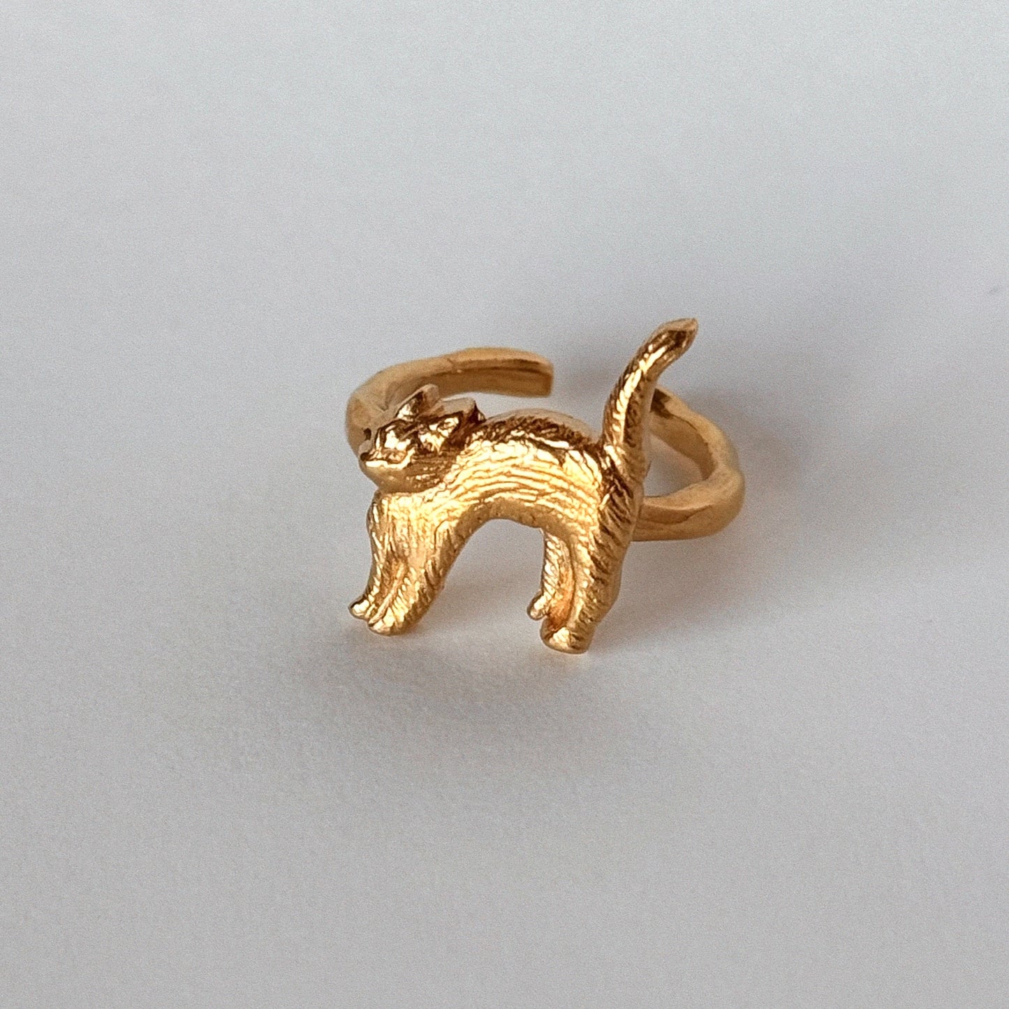 [ gold ] cat pinky [ free size ]