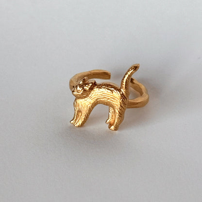 [ gold ] cat pinky [ free size ]