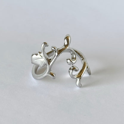 [ silver ] ivy ring [ free size ]