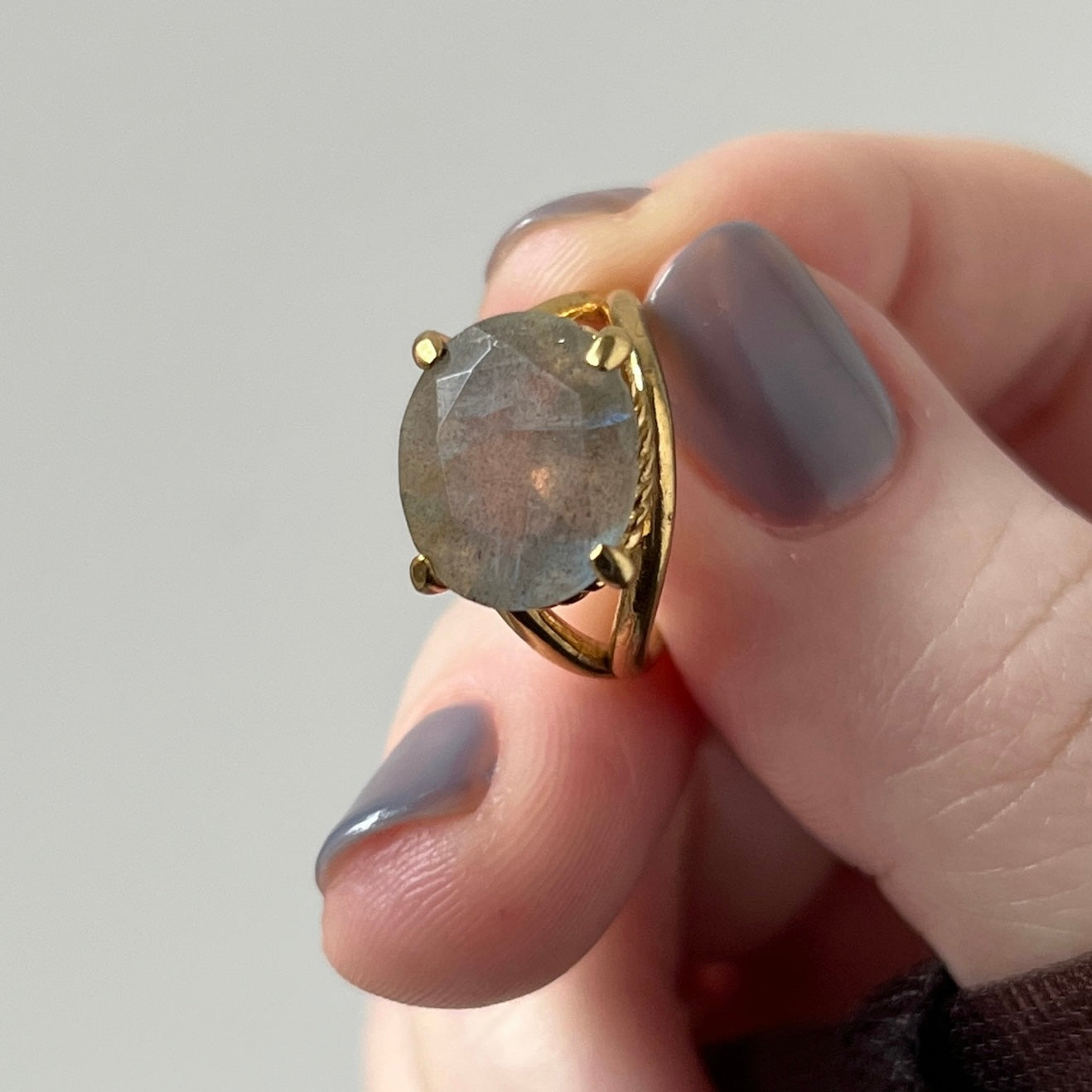[ labradorite ] reine pinky gold