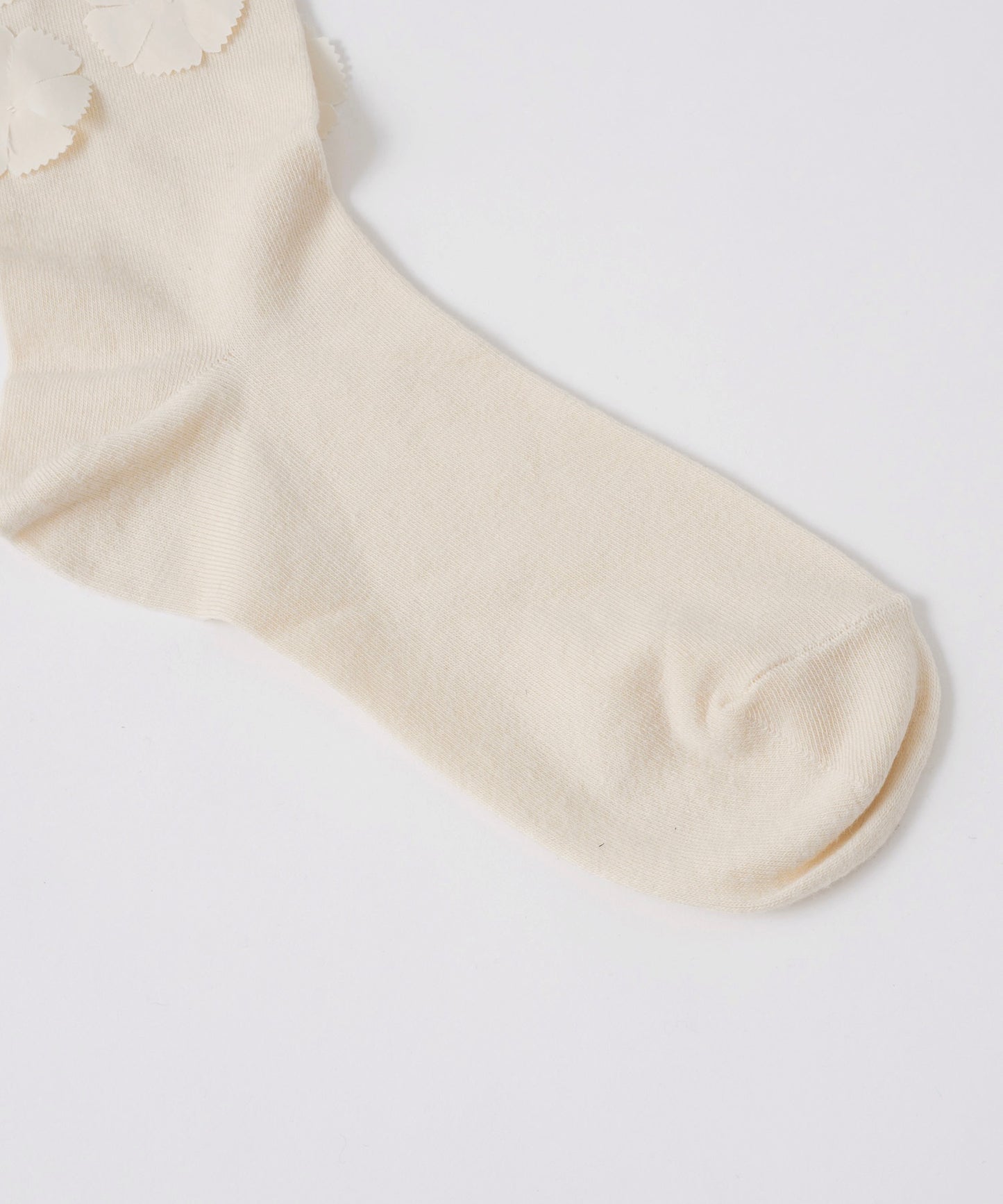 【IVORY】flower motif socks