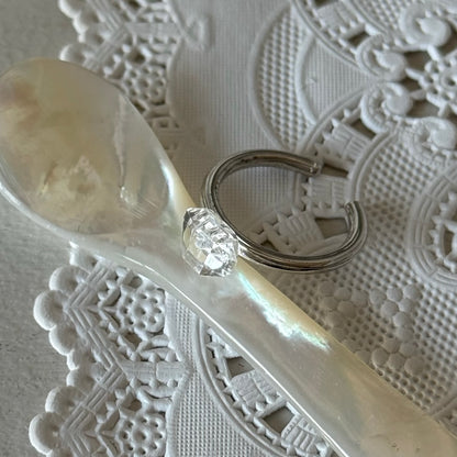 [ herkimer diamond ] churros silver