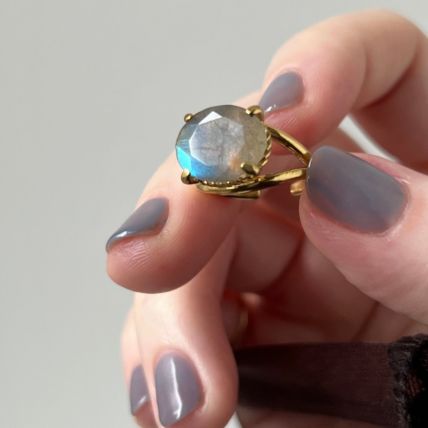 [ labradorite ] reine pinky gold