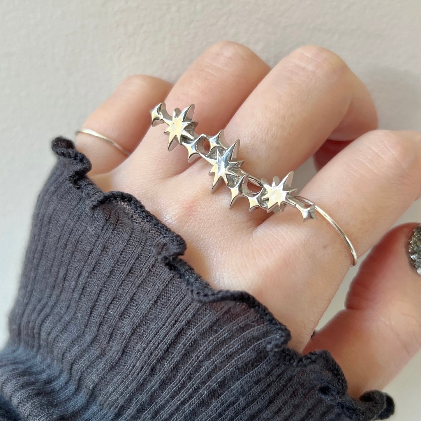 [ silver ] milky way ring [ free size ]