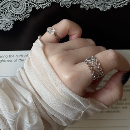 [ silver ] garden decor [ free size ]