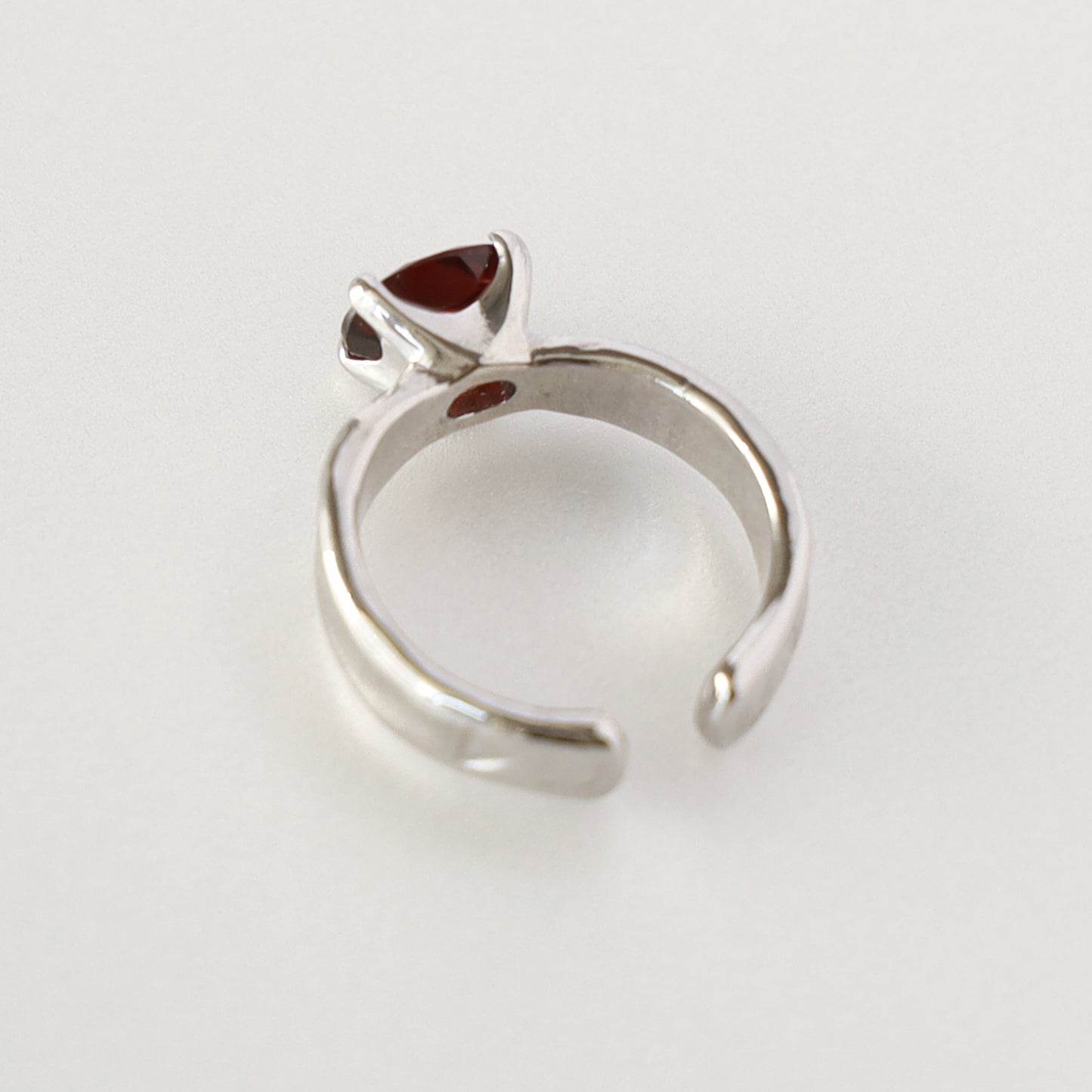 [ rhodolite garnet ] um silver ring [ free size ]