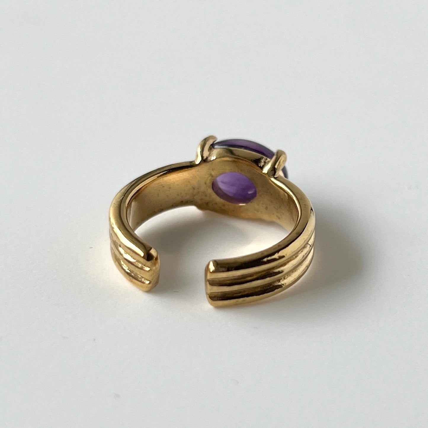 [ amethyst ] trois gold