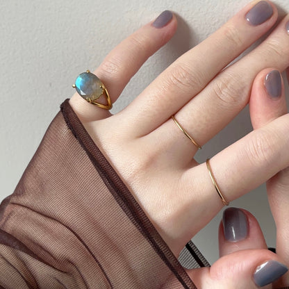 [ labradorite ] reine pinky gold
