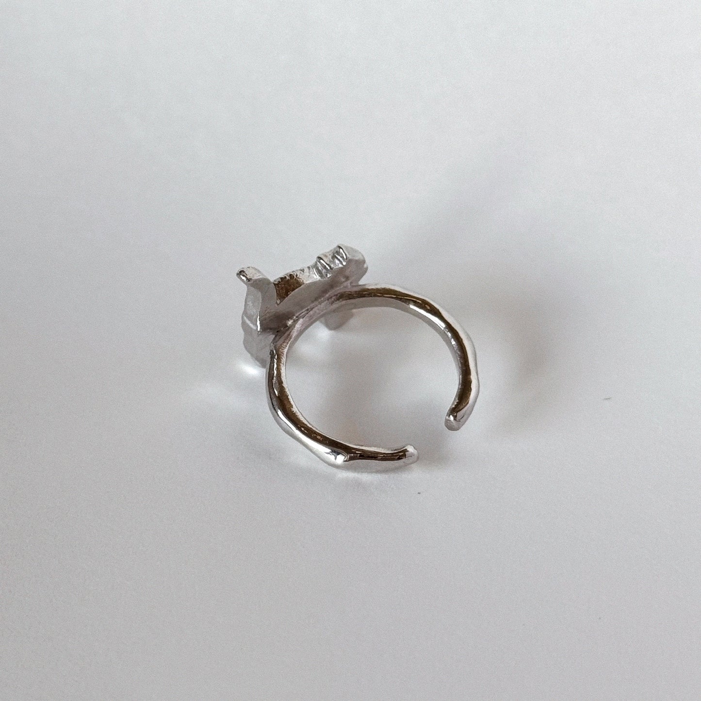 [ silver ] cat pinky [ free size ]