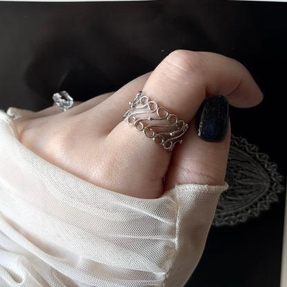 [ silver ] garden decor [ free size ]