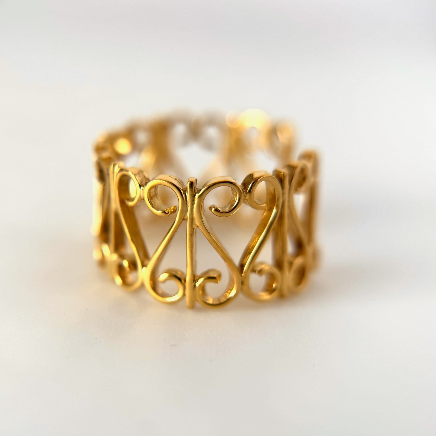 [ gold ] garden heart [ free size ]