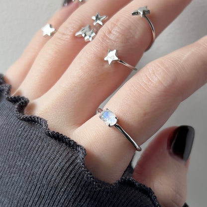 【 recommended set 】oval & drop silver