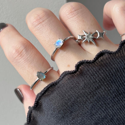 【 recommended set 】oval & drop silver