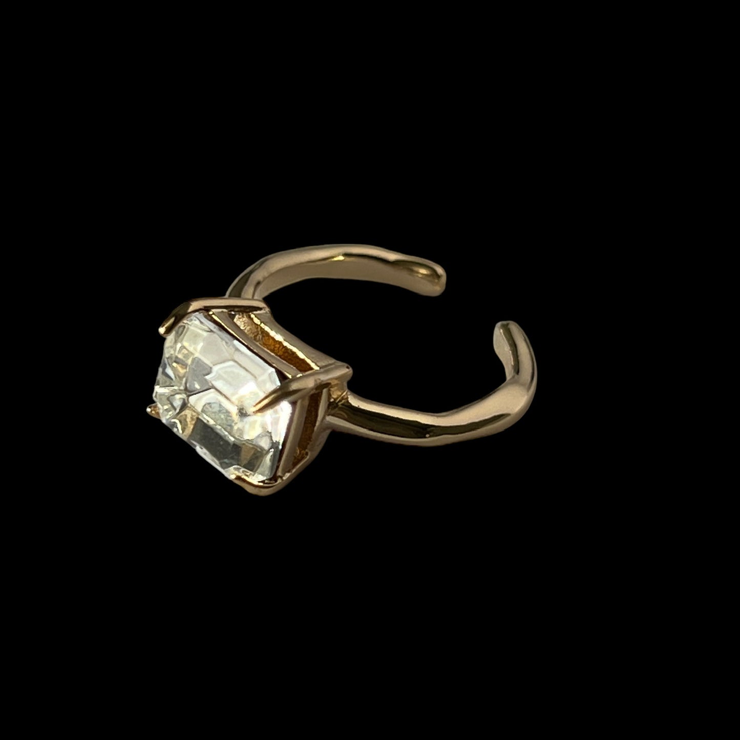 08. [ crystal ] gem OCTAGON gold
