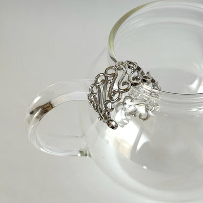 [ silver ] garden decor [ free size ]