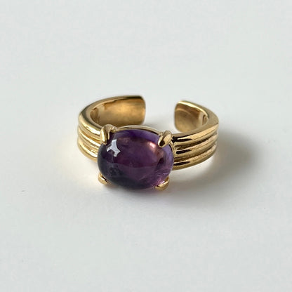 [ amethyst ] trois gold