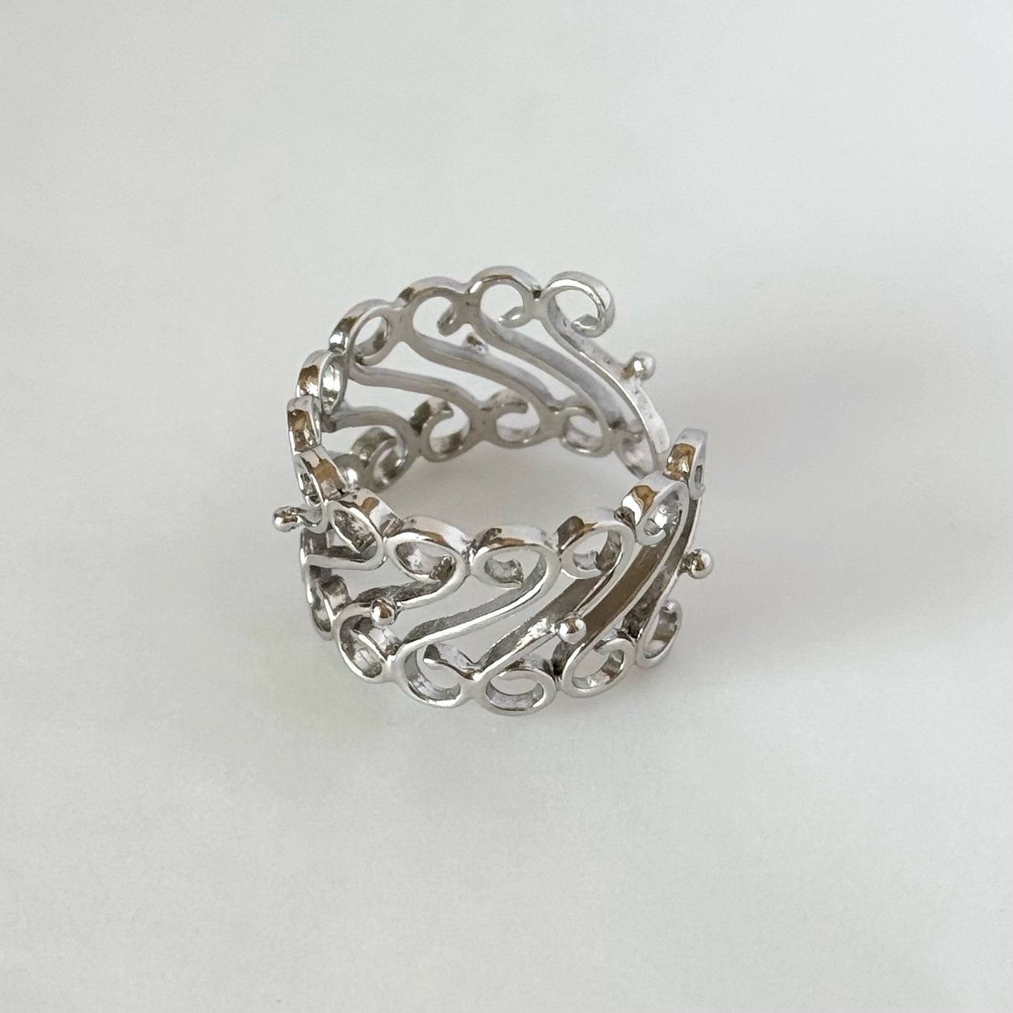 [ silver ] garden decor [ free size ]