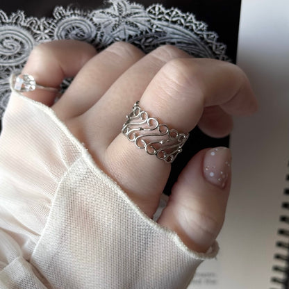 [ silver ] garden decor [ free size ]