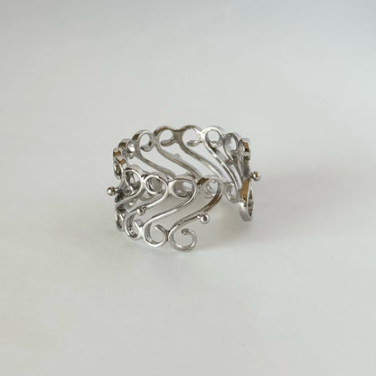 [ silver ] garden decor [ free size ]