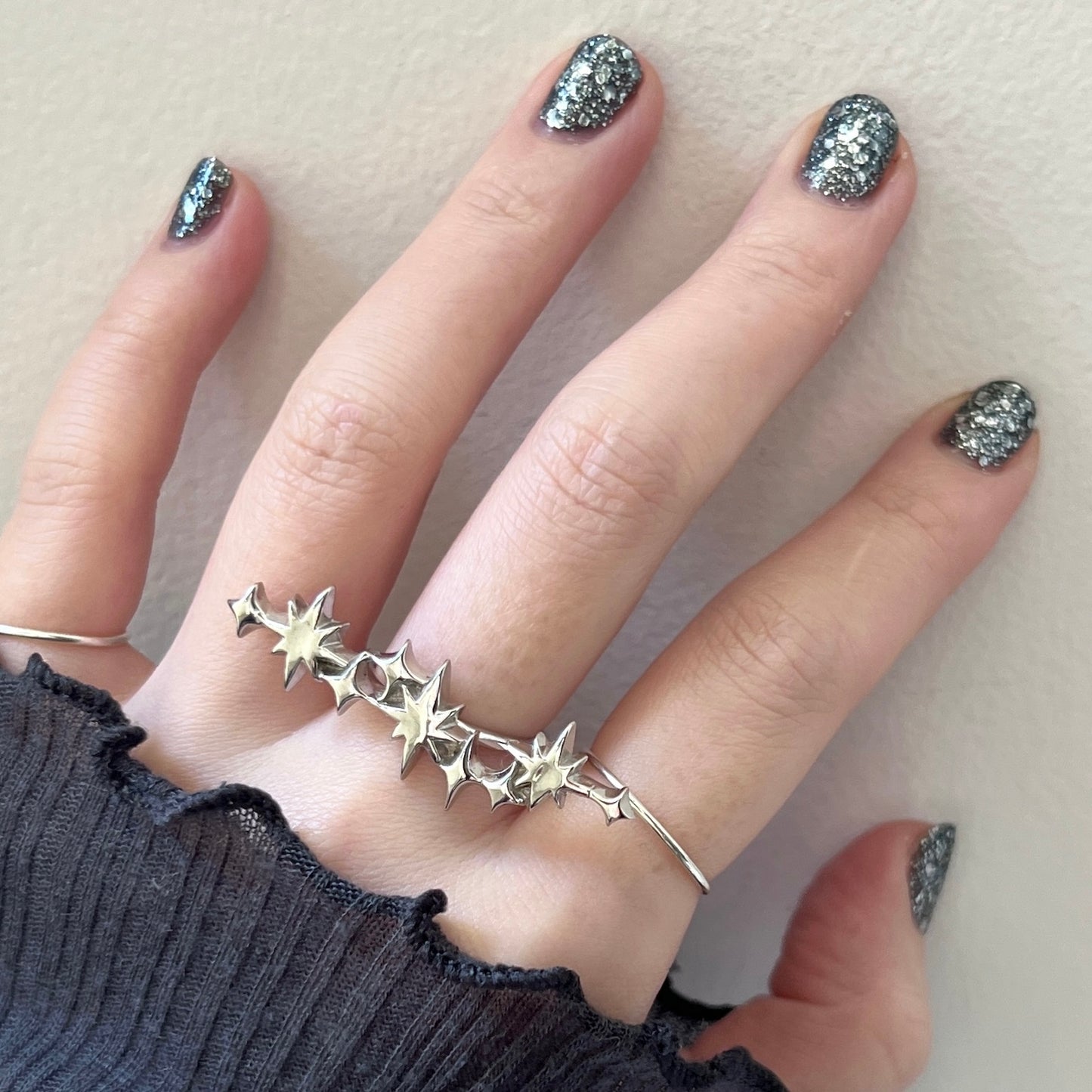 [ silver ] milky way ring [ free size ]