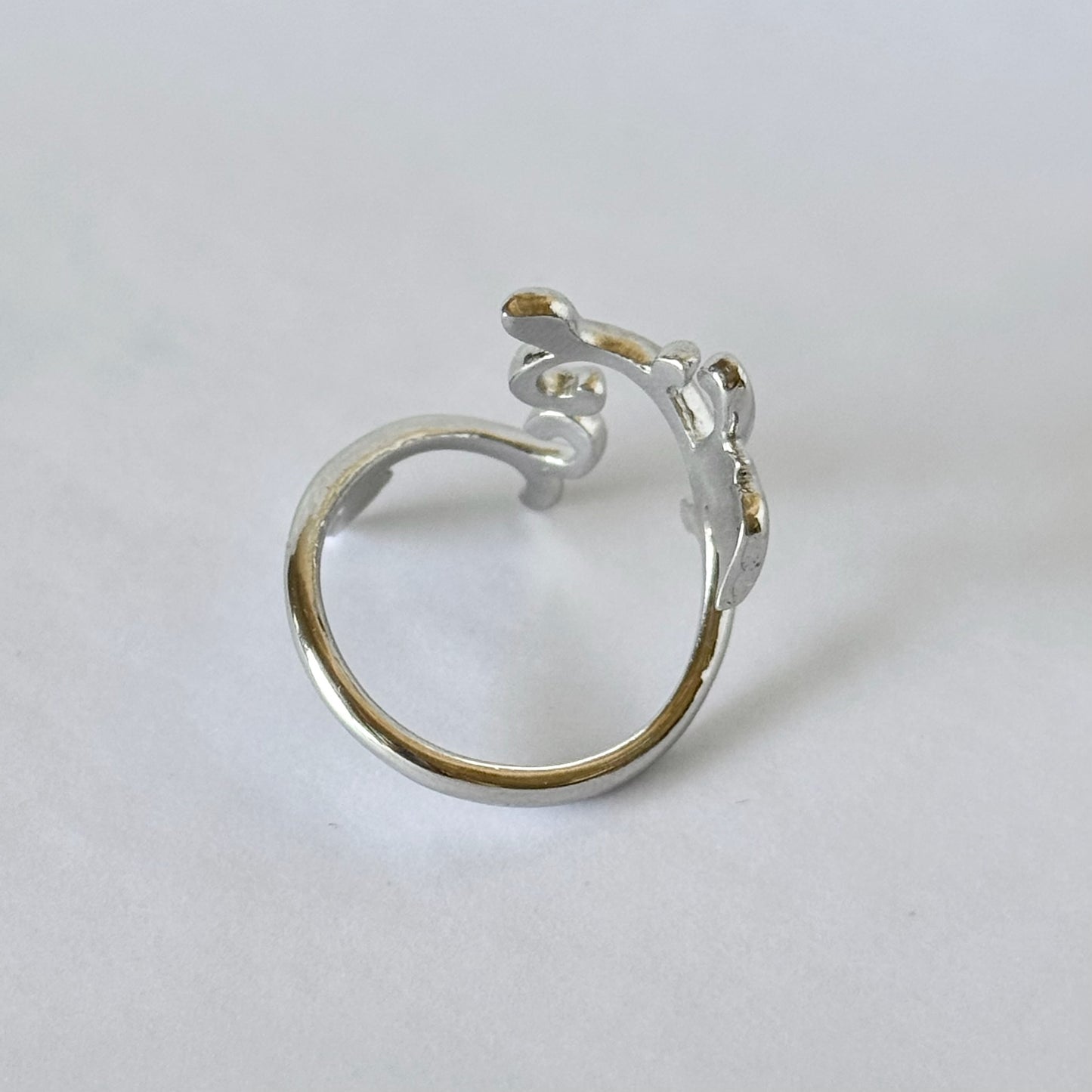 [ silver ] ivy ring [ free size ]
