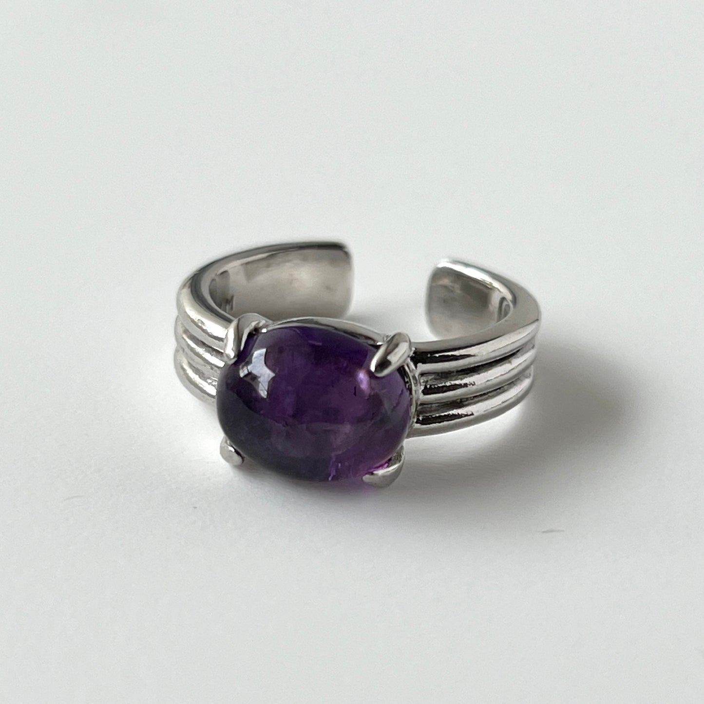 [ amethyst ] trois silver