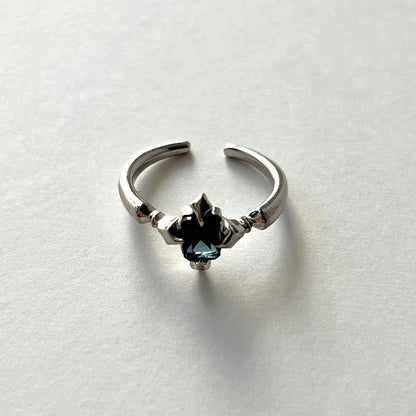 [ london blue topaz ] polaris silver