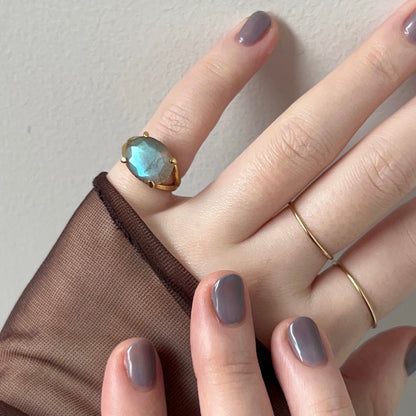 [ labradorite ] reine pinky gold