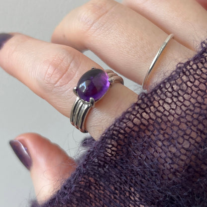 [ amethyst ] trois silver